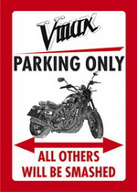 Vmax PARKING ONLY